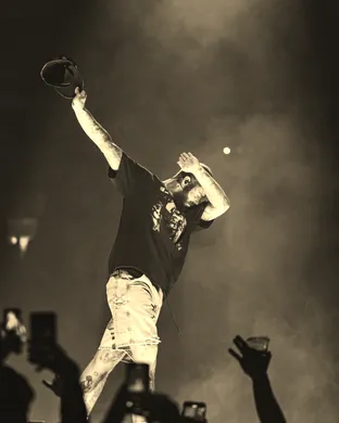 Live concert by Post Malone