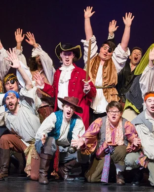 The 25th Annual Putnam County Spelling Bee theatre performance